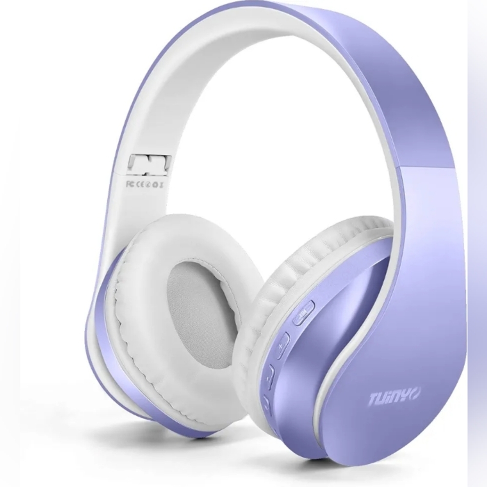 TUINYO Wireless Bluetooth Headpones, with Microphone, Foldable